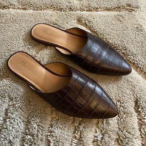 Madewell Croc Remi Mule